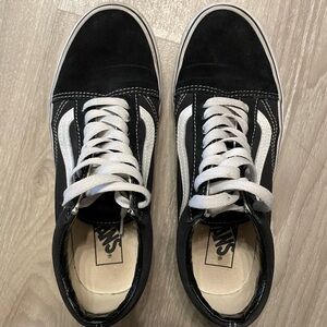 Vans Black and White Old Skool Sneakers